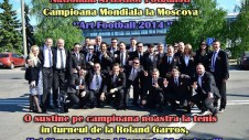 Poza 1 din 16 | ART FOOTBALL 2014 Moscova, Rusia ROMANIA WORLD CHAMPION